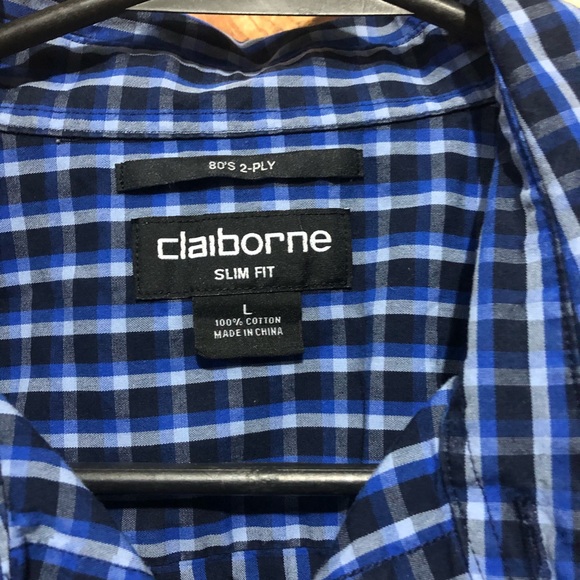 Claiborne slim fit men’s dress shirt - Picture 3 of 3